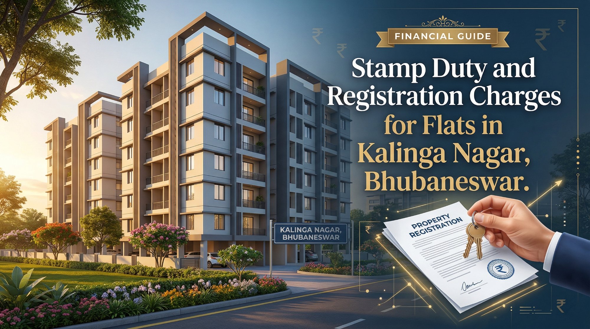 Stamp Duty and Registration Charges for Flats in Kalinga Nagar, Bhubaneswar