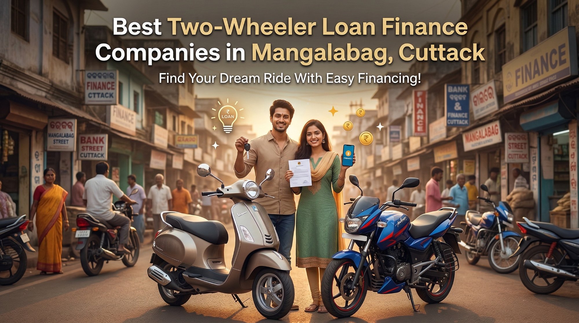 Two Wheeler Loan Mangalabag Cuttack